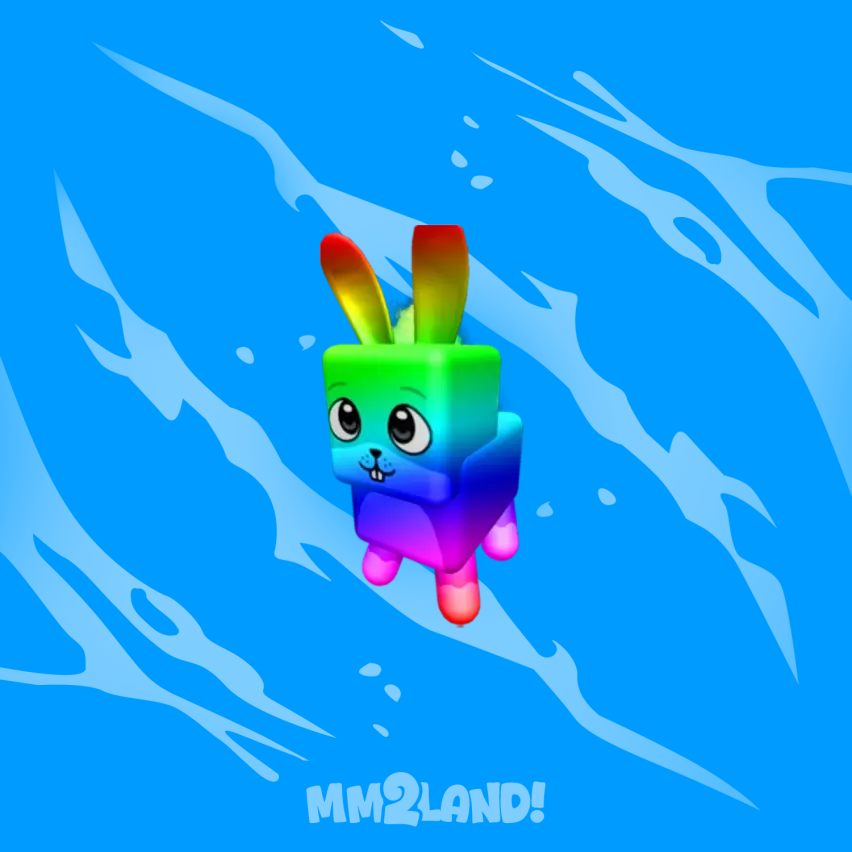 Chroma Fire Bunny Pet - MM2Center